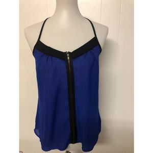 Charlotte Russe dark blue shirt